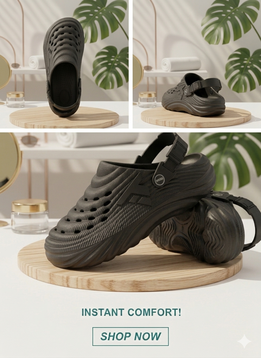 Wave Clogs – Lightweight Comfort for Everyday Wear