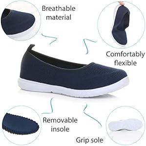 Fashion Women Walking Shoes Ultra Soft Canvas Shoes Imported Sneakers Socks for Ladies and Girls