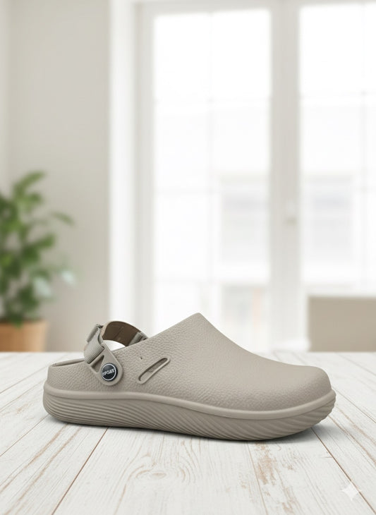 Men’s Lightweight Comfort Clogs – Soft Cushioned Slip-On Shoes with Adjustable Strap