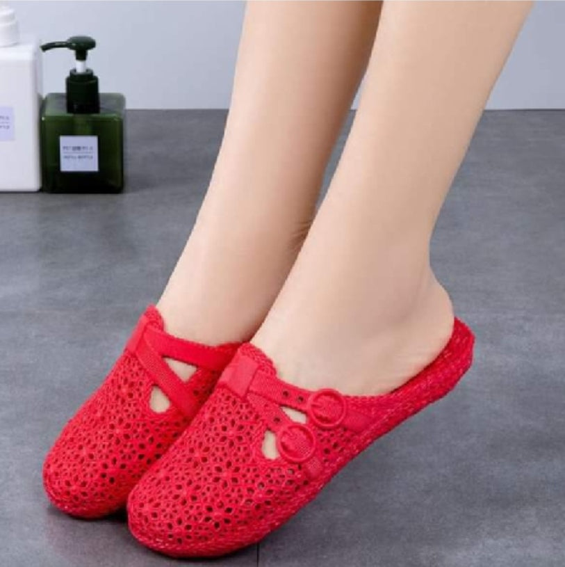 Elegant Chinese Loafers and Imported Half Shoes for Women Rubber Boats & Loafers