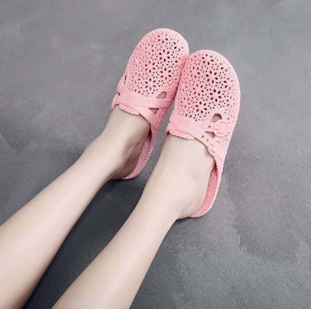Elegant Chinese Loafers and Imported Half Shoes for Women Rubber Boats & Loafers