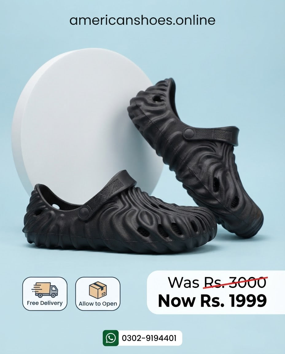 Jalebi Sequence Clogs EVA Outdoor Crocs for Mens