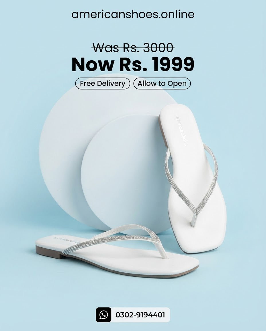 Plain Flat Fancy Flip Flops