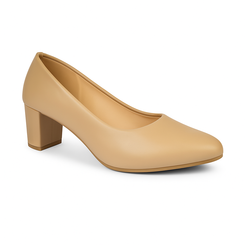 Fashion Women Block Heel Pumps & Court Shoes