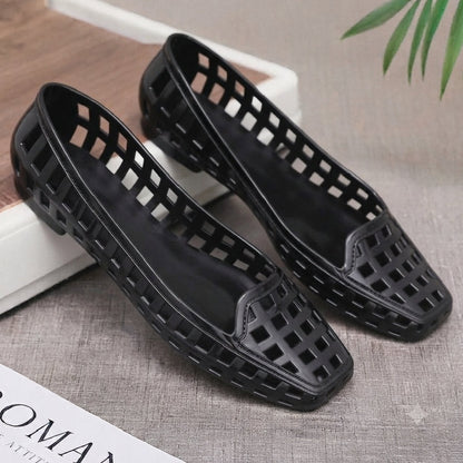 Transparent Crystal Shoes for Women
