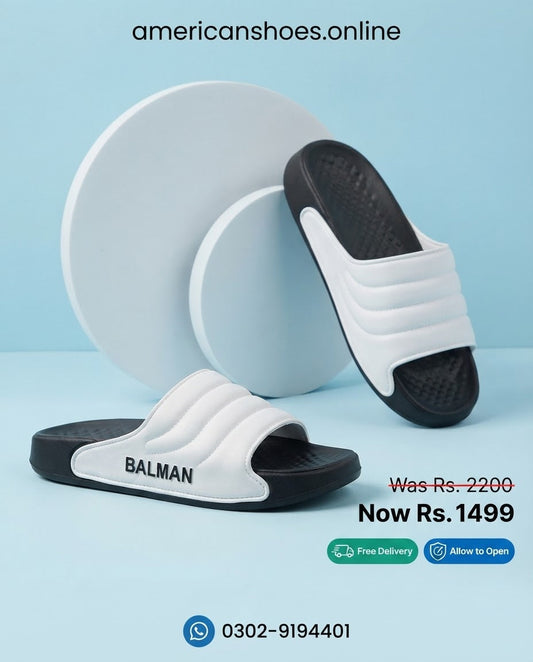 BALMAN Lining Outdoor Mens Slippers