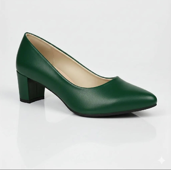 Fashion Women Block Heel Pumps & Court Shoes