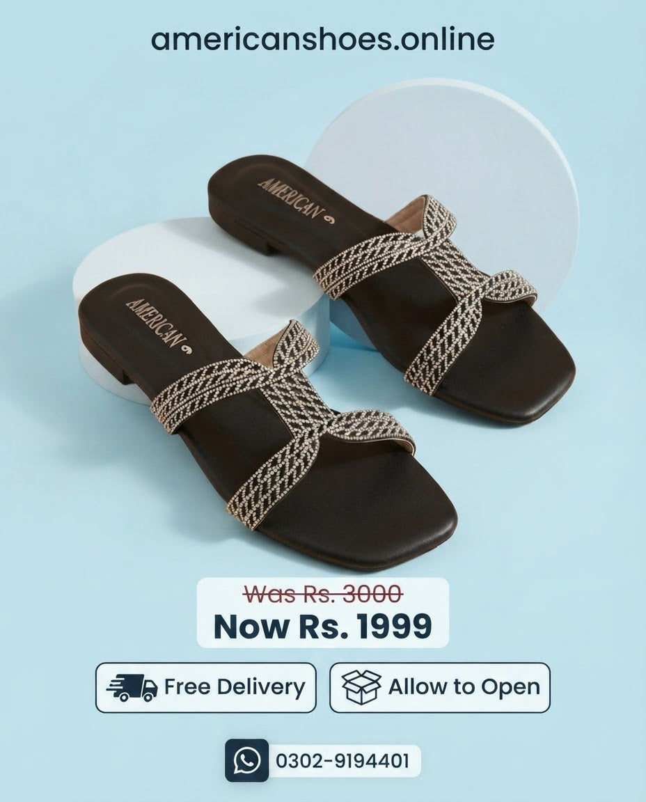 Fancy Flat Slippers & Chappals for Women