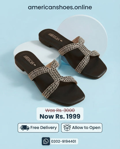 Fancy Flat Slippers & Chappals for Women
