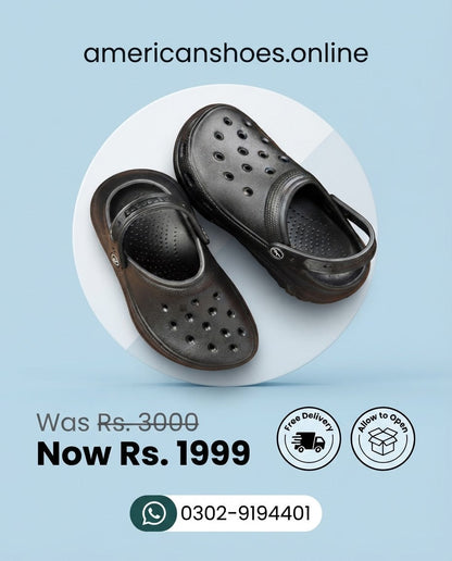 Good Luck Crocs Mens EVA Sandals & Clogs