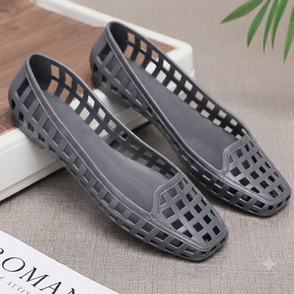 Transparent Crystal Shoes for Women