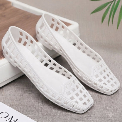Transparent Crystal Shoes for Women