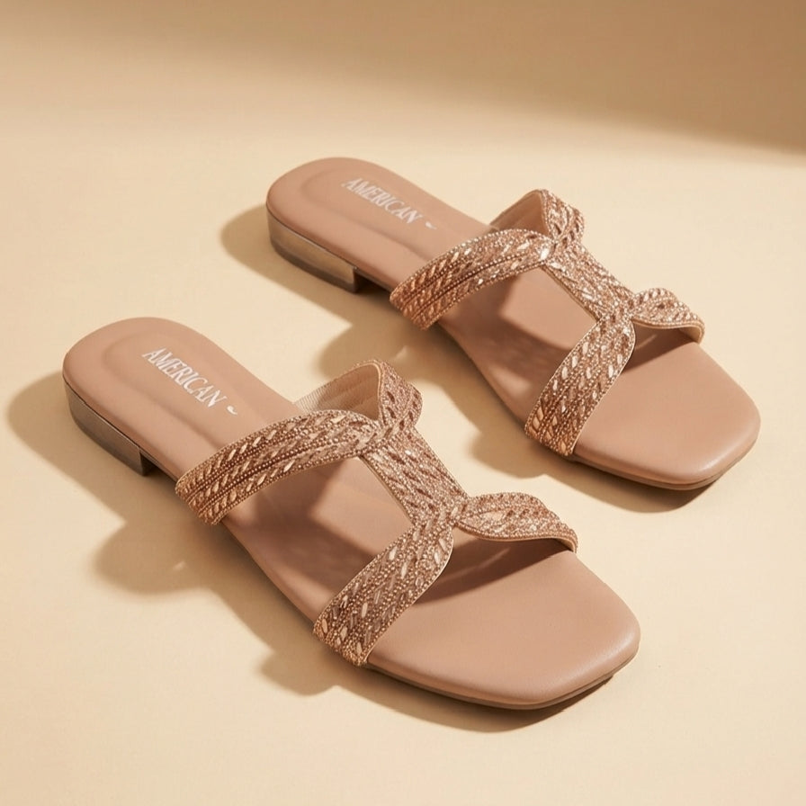 Fancy Flat Slippers & Chappals for Women
